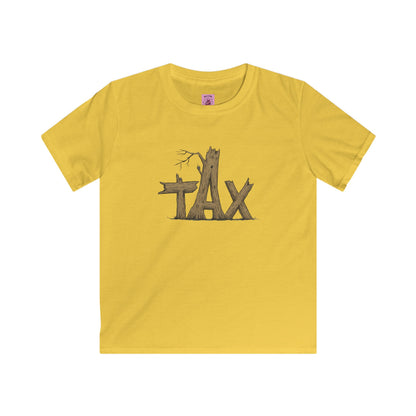 Kids clothes - Kids Wood Tax Tee - Skate of Matter LLC