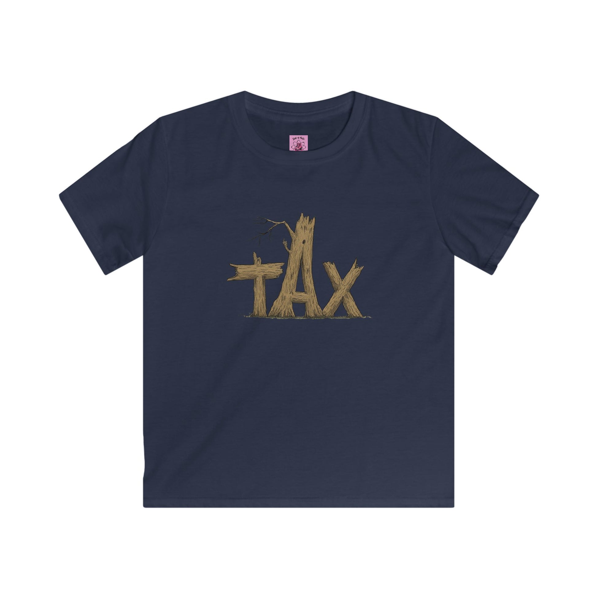 Kids clothes - Kids Wood Tax Tee - Skate of Matter LLC