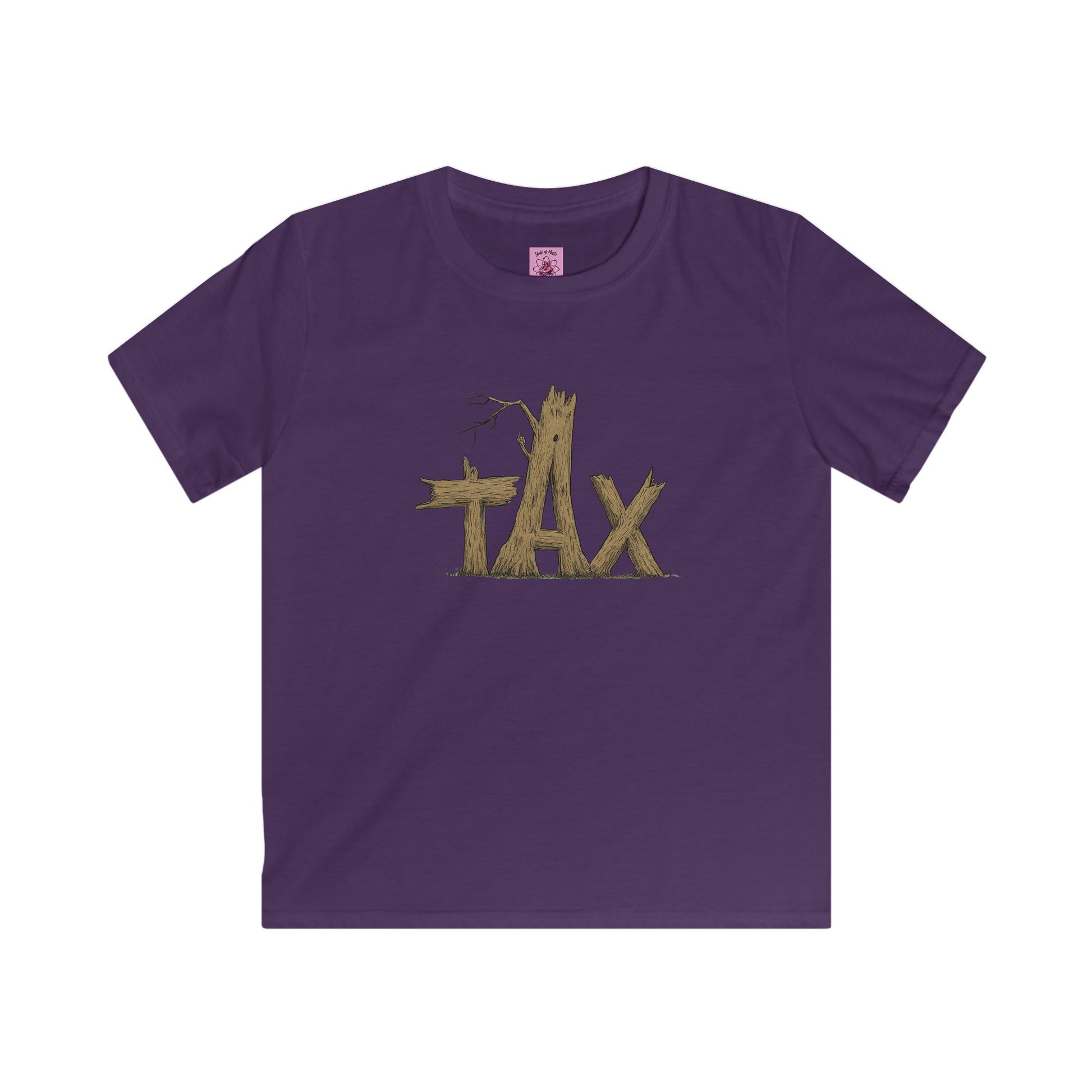 Kids clothes - Kids Wood Tax Tee - Skate of Matter LLC