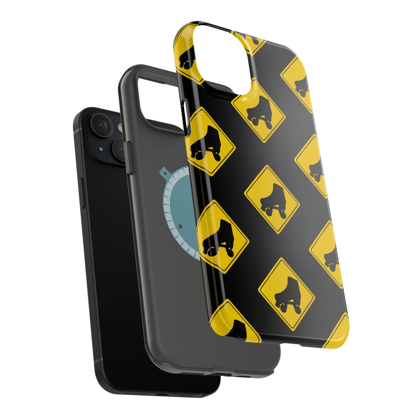 Phone Case - MagSafe Warning Skater Tough Case - Skate of Matter LLC