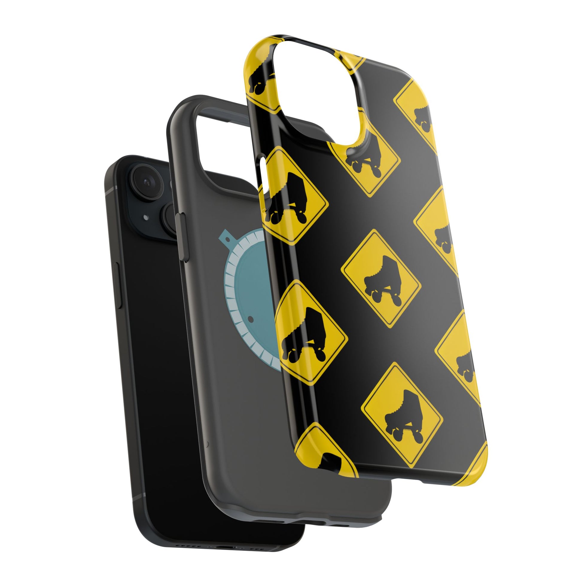 Phone Case - MagSafe Warning Skater Tough Case - Skate of Matter LLC