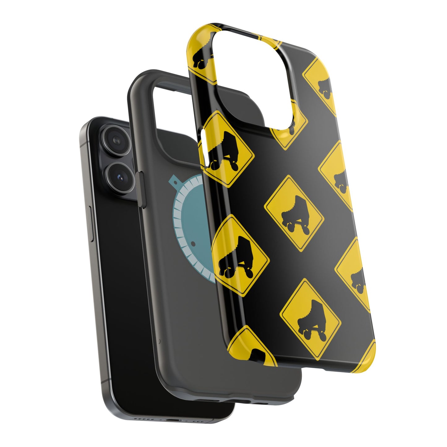 Phone Case - MagSafe Warning Skater Tough Case - Skate of Matter LLC