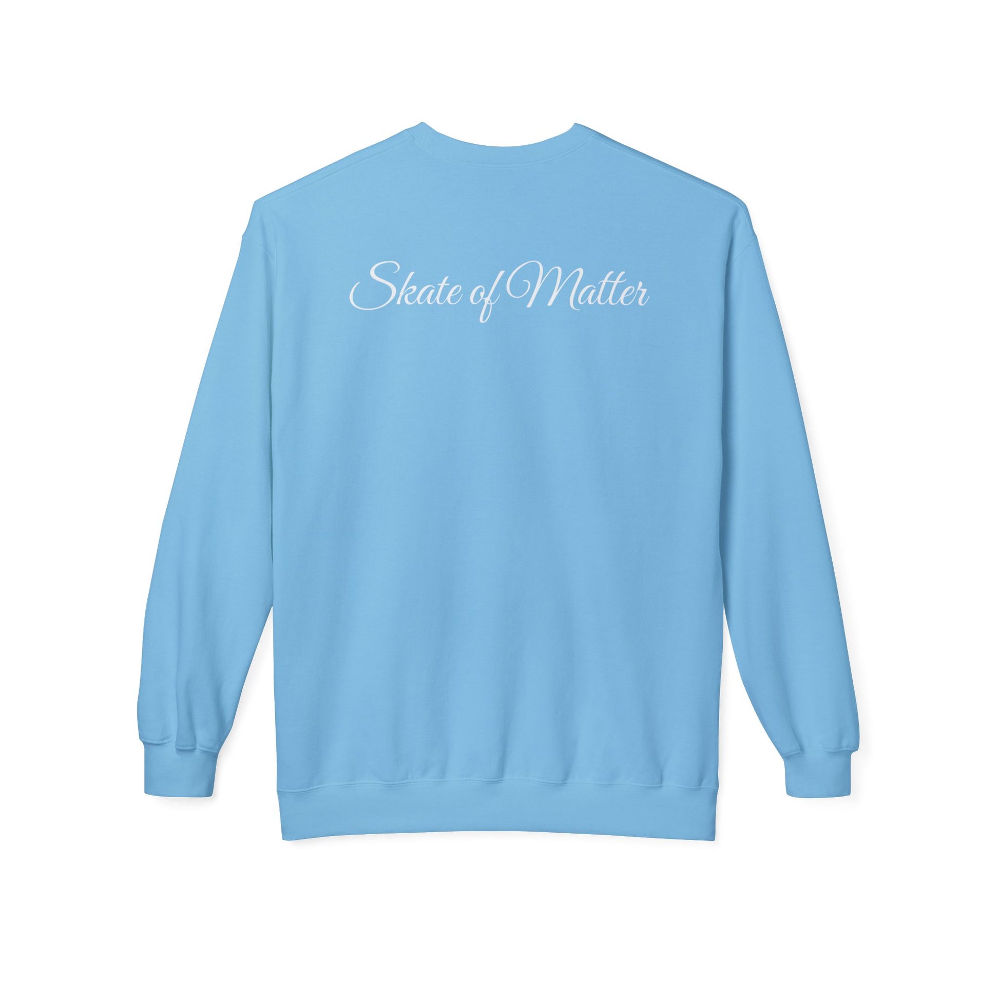 Sweatshirt - Monotone Skate Like Nobodys Watching Unisex Fleece Crewneck Sweatshirt - Skate of Matter LLC