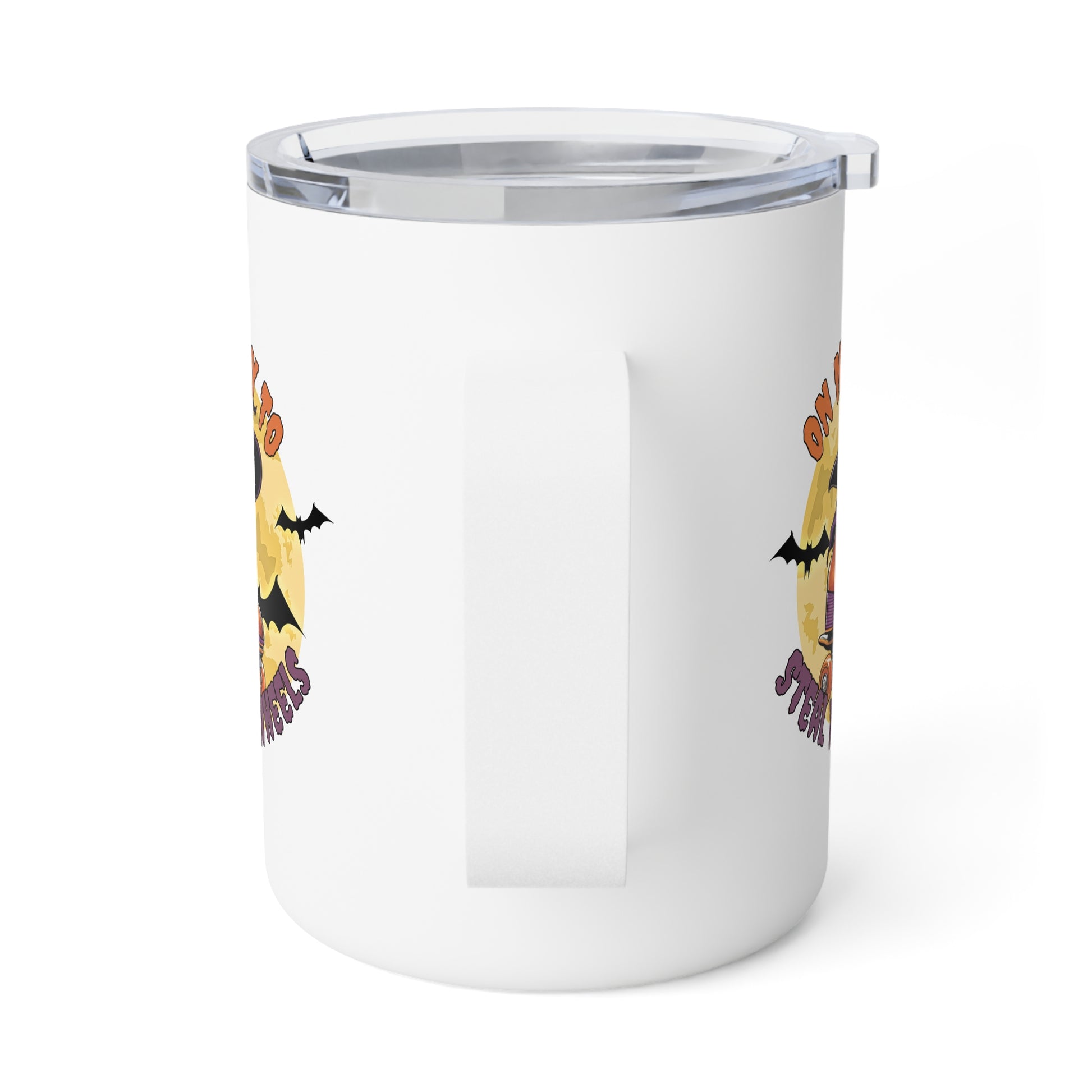 Mug - On My Way To Steal Your Wheels Insulated Coffee Mug - Skate of Matter LLC