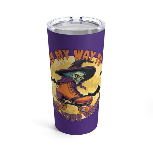 Drinkware - On My Way To Steal Your Wheels Tumbler - Skate of Matter LLC