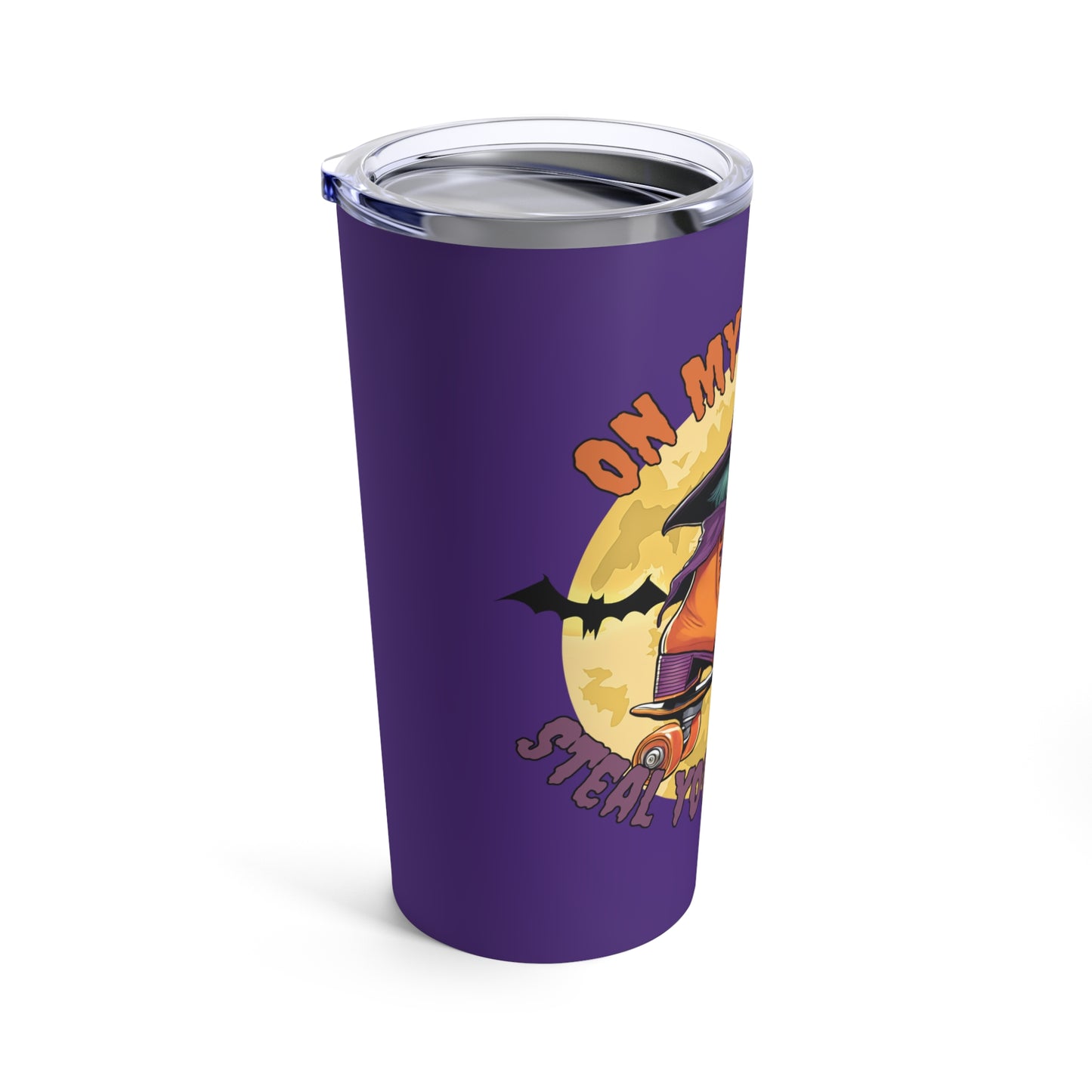 Drinkware - On My Way To Steal Your Wheels Tumbler - Skate of Matter LLC