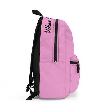 Backpack - Pink Skate of Matter Backpack - Skate of Matter LLC