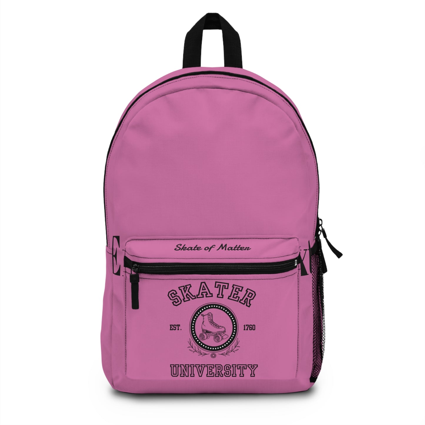 Backpack - Pink Skater University Backpack - Skate of Matter LLC