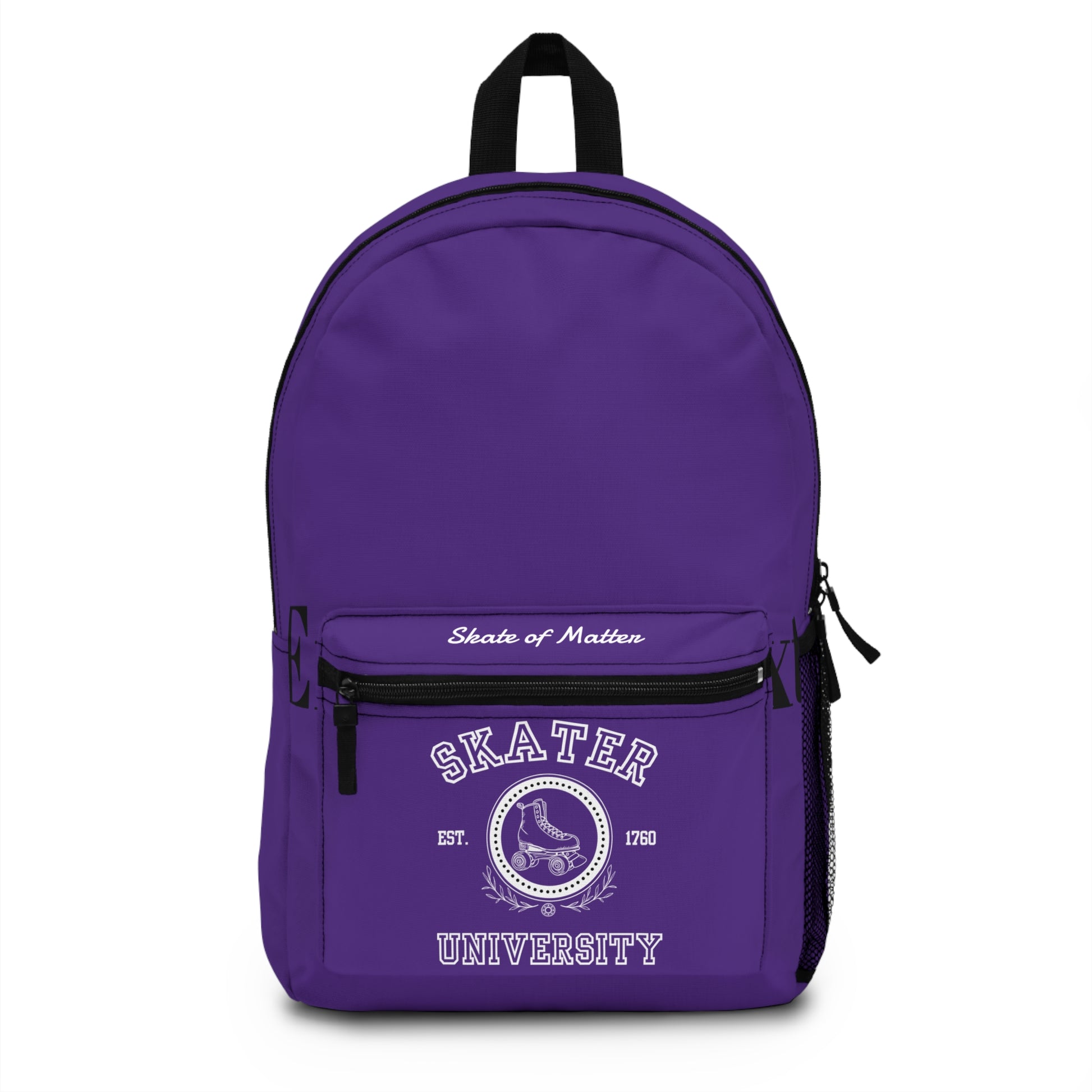 Backpack - Purple Skater University Backpack - Skate of Matter LLC