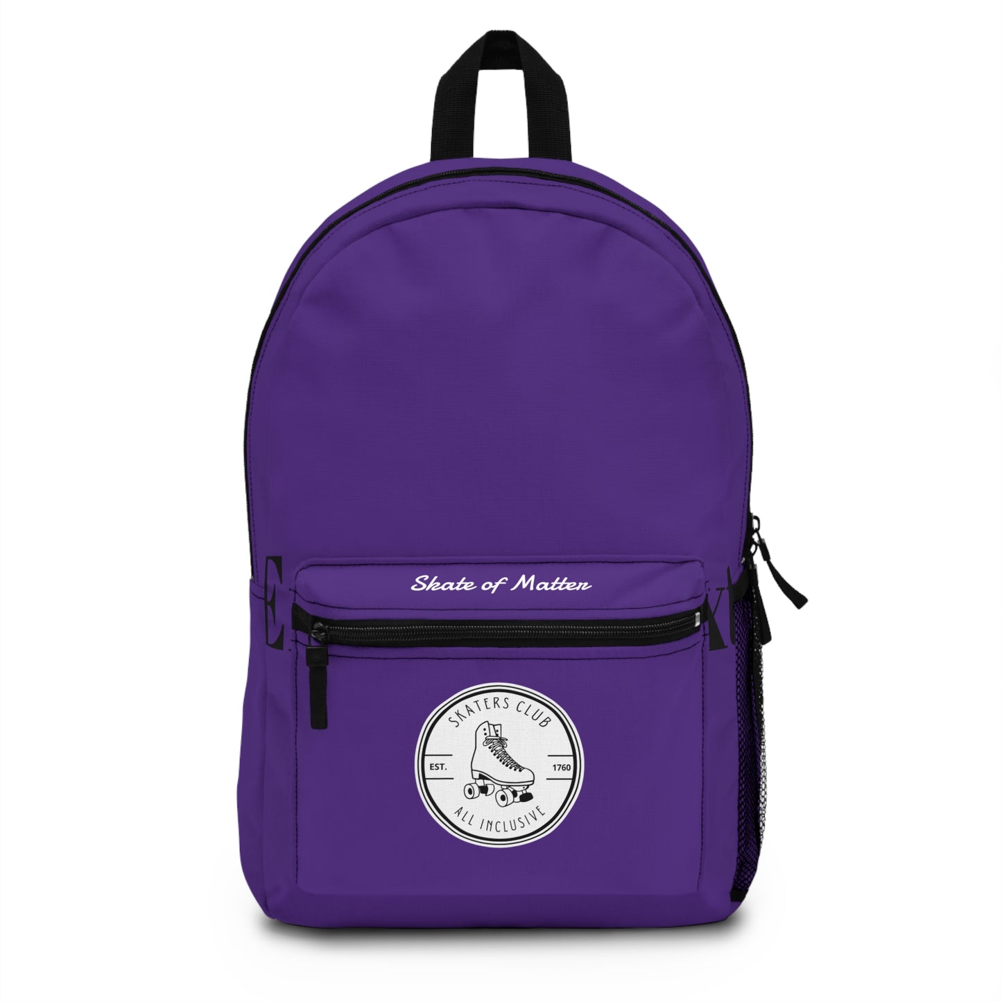 Backpack - Purple Skaters Club Backpack - Skate of Matter LLC