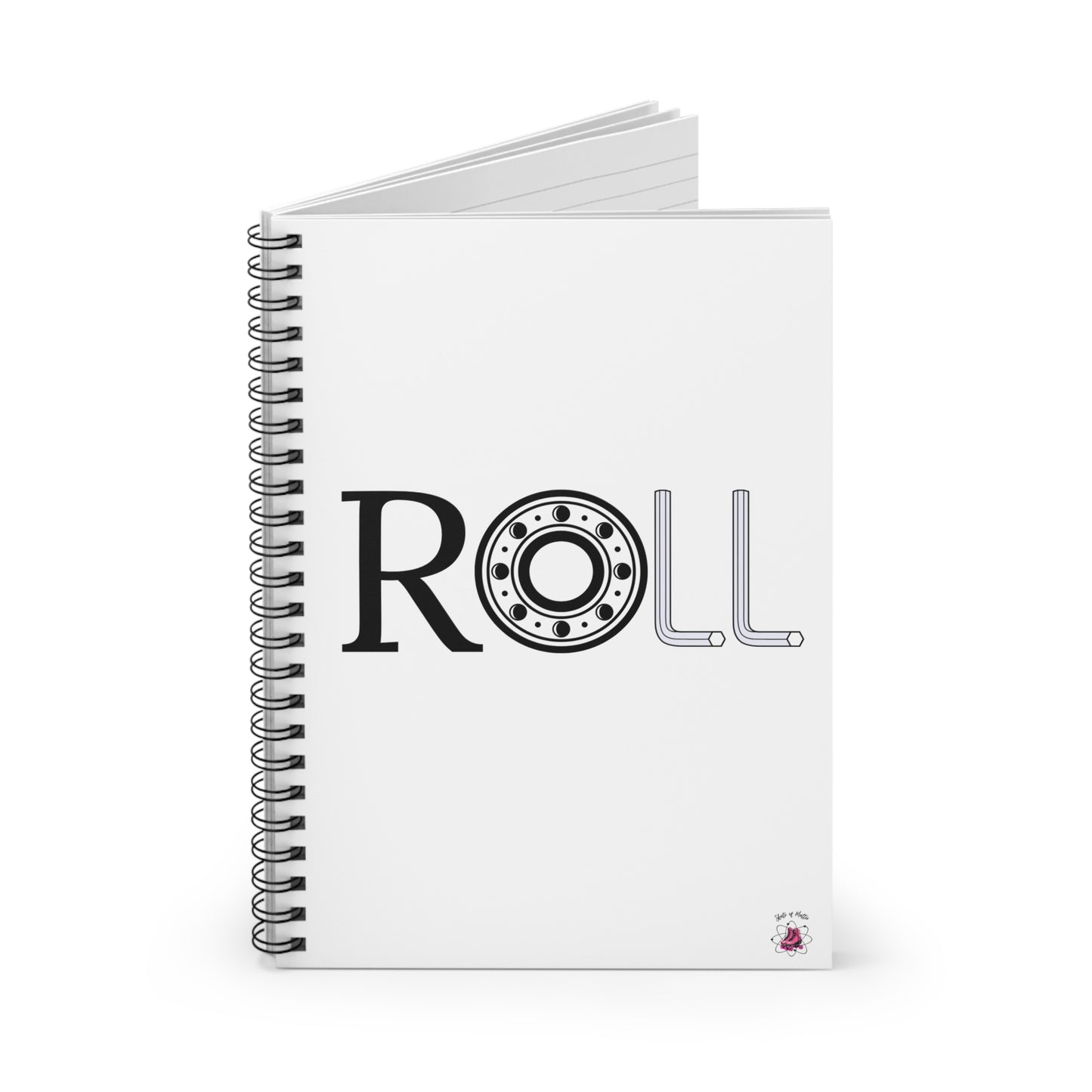 Paper products - ROLL Spiral Notebook - Ruled Line - Skate of Matter LLC