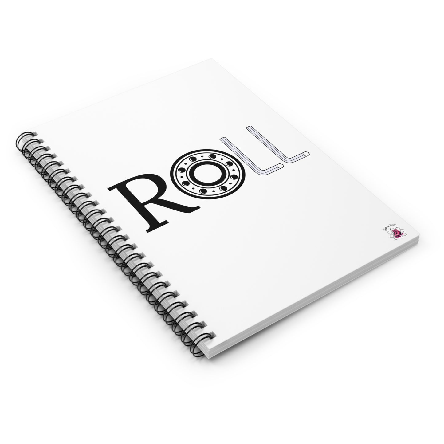 Paper products - ROLL Spiral Notebook - Ruled Line - Skate of Matter LLC