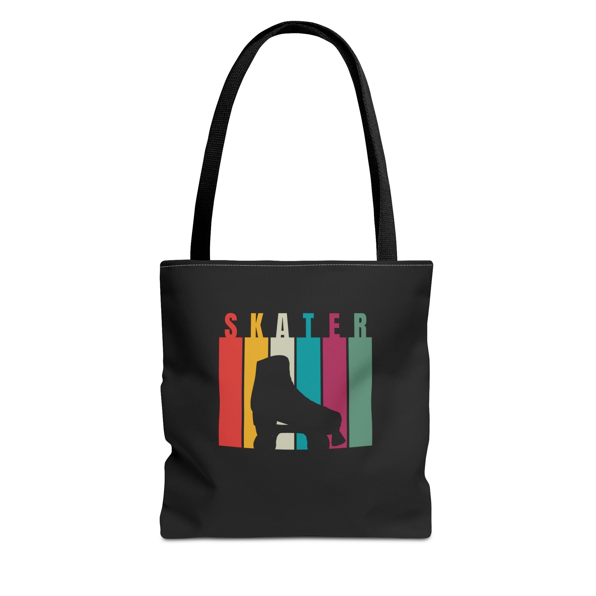 Bags - Rainbow Stripe Skater Tote Bag - Skate of Matter LLC