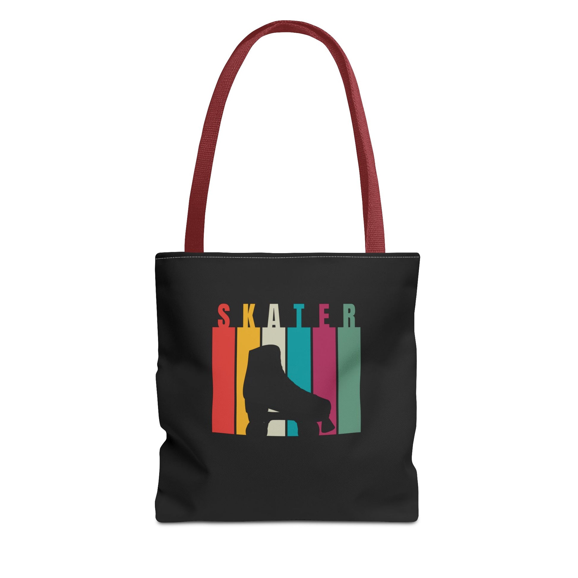 Bags - Rainbow Stripe Skater Tote Bag - Skate of Matter LLC