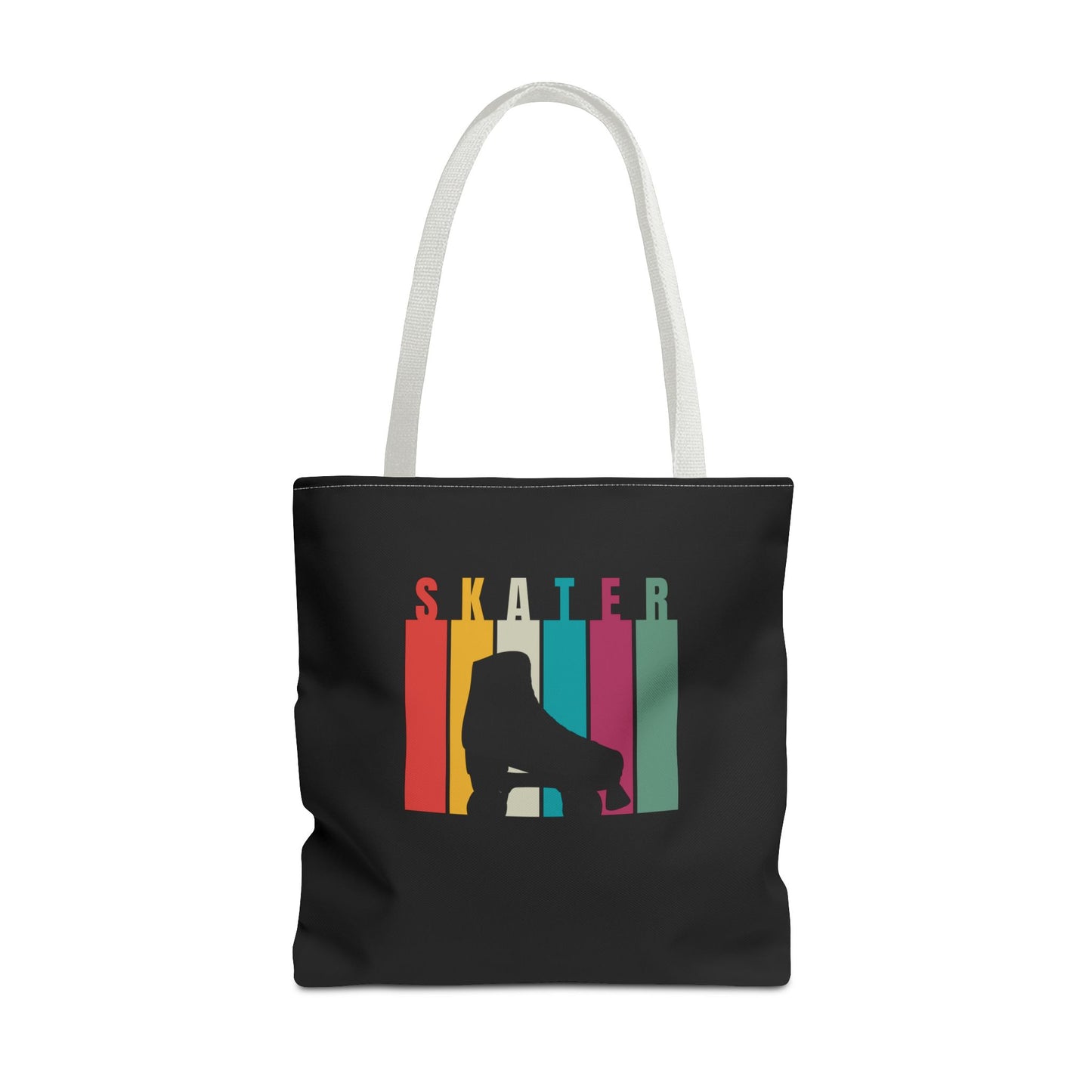 Bags - Rainbow Stripe Skater Tote Bag - Skate of Matter LLC