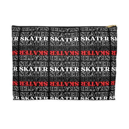 Bags - Red Satement Skater Accessory Pouch - Skate of Matter LLC