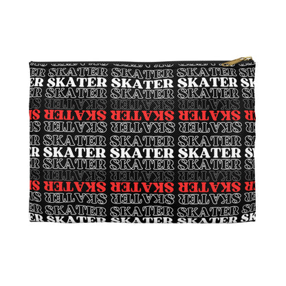 Bags - Red Satement Skater Accessory Pouch - Skate of Matter LLC