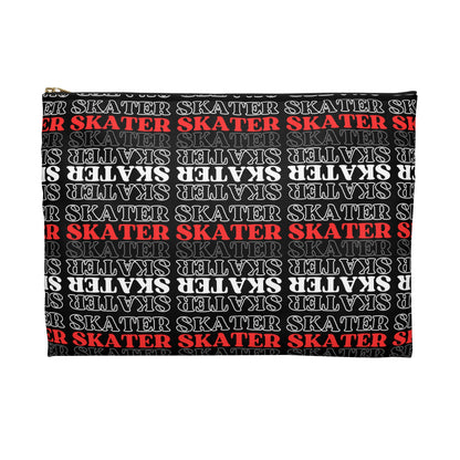 Bags - Red Satement Skater Accessory Pouch - Skate of Matter LLC