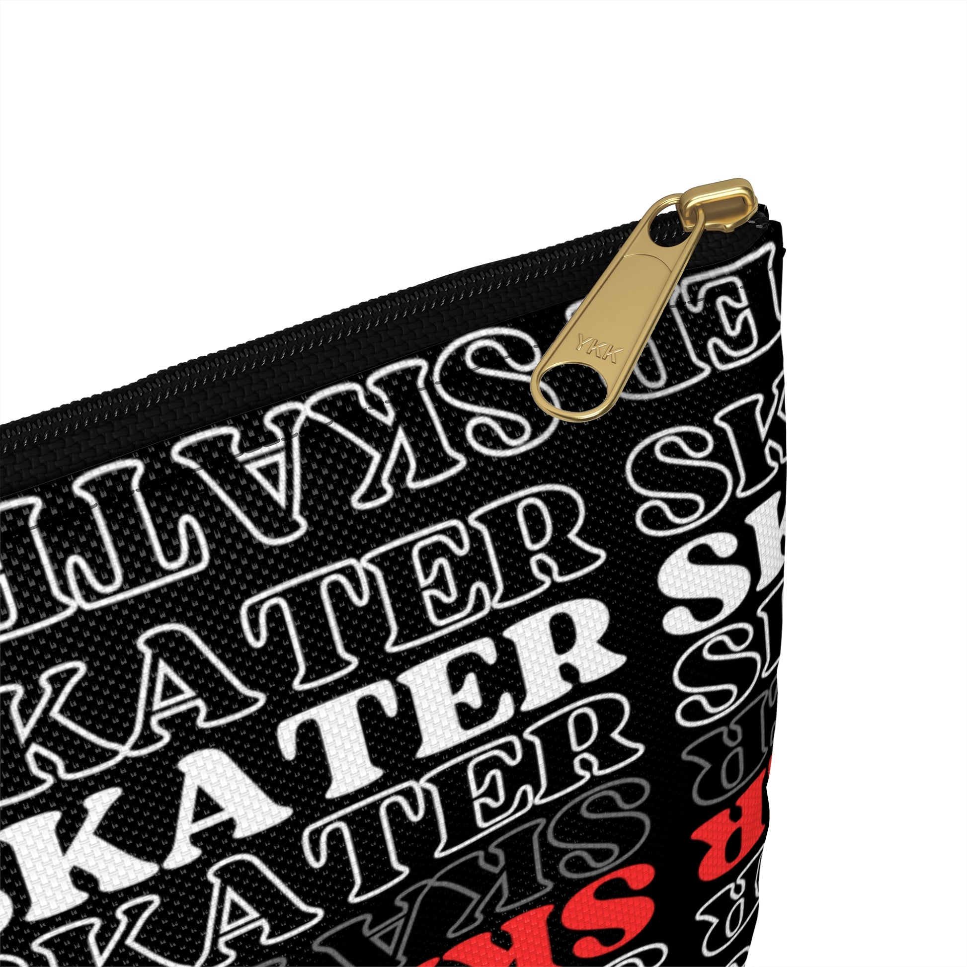 Bags - Red Satement Skater Accessory Pouch - Skate of Matter LLC