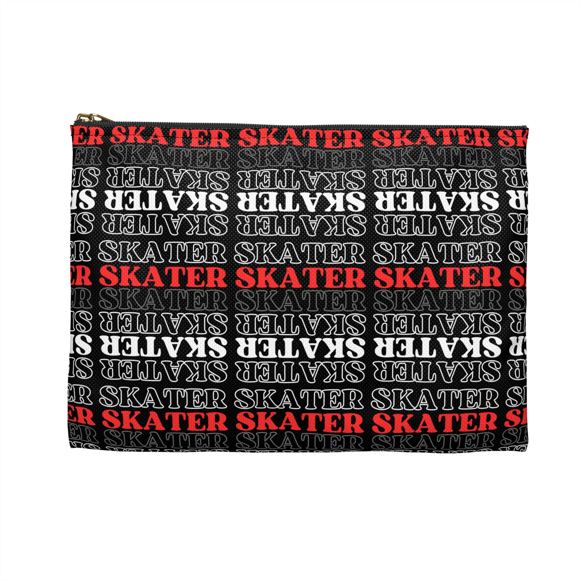 Bags - Red Satement Skater Accessory Pouch - Skate of Matter LLC