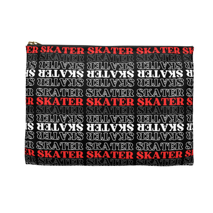 Bags - Red Satement Skater Accessory Pouch - Skate of Matter LLC