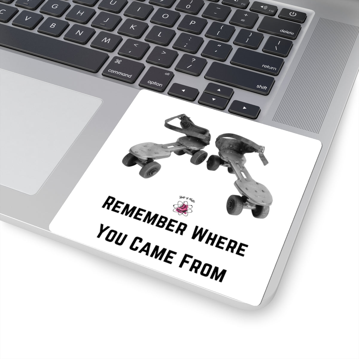 Paper products - Remember Where You Came From Vintage Roller Skates Sticker - Skate of Matter LLC