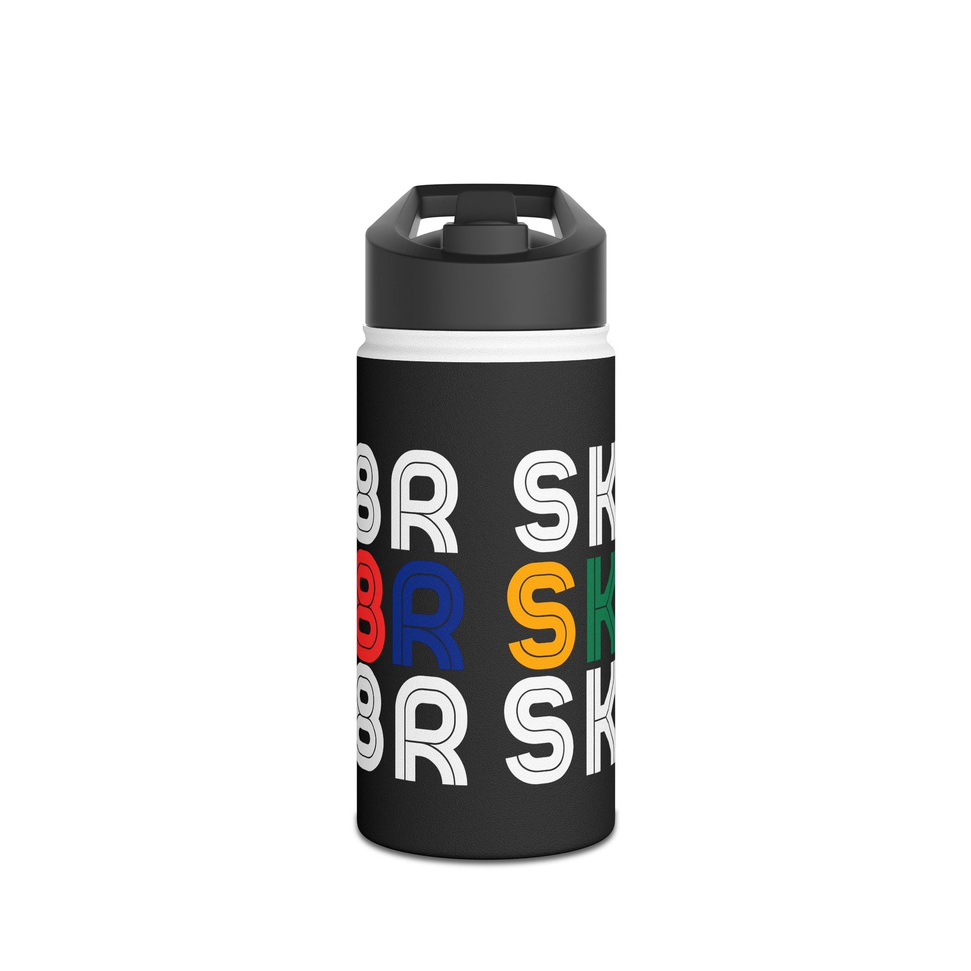 Drinkware - Retro Skater Stainless Steel Water Bottle - Skate of Matter LLC