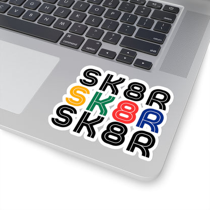 Paper products - Retro Skater Sticker - Skate of Matter LLC