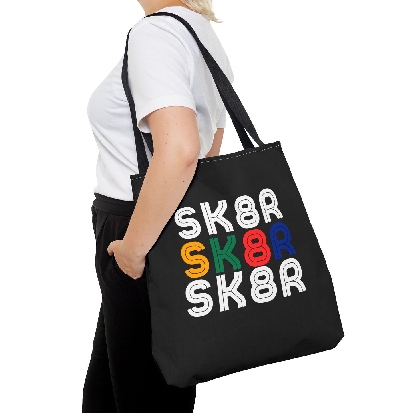 Bags - Retro Skater Tote Bag - Skate of Matter LLC