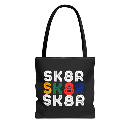 Bags - Retro Skater Tote Bag - Skate of Matter LLC