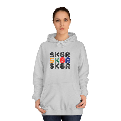 Hoodie - Retro Skater Unisex Hoodie - Skate of Matter LLC