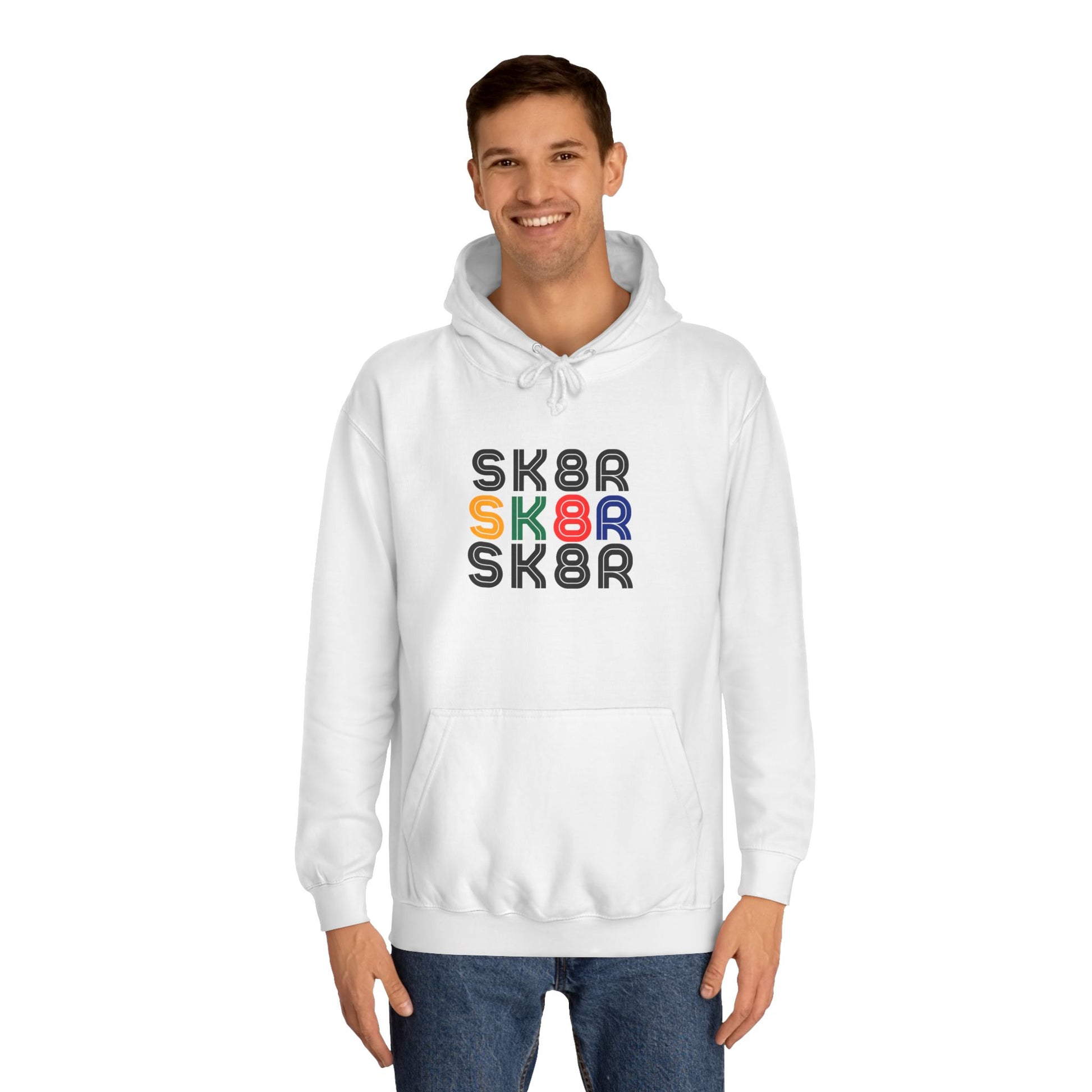 Hoodie - Retro Skater Unisex Hoodie - Skate of Matter LLC