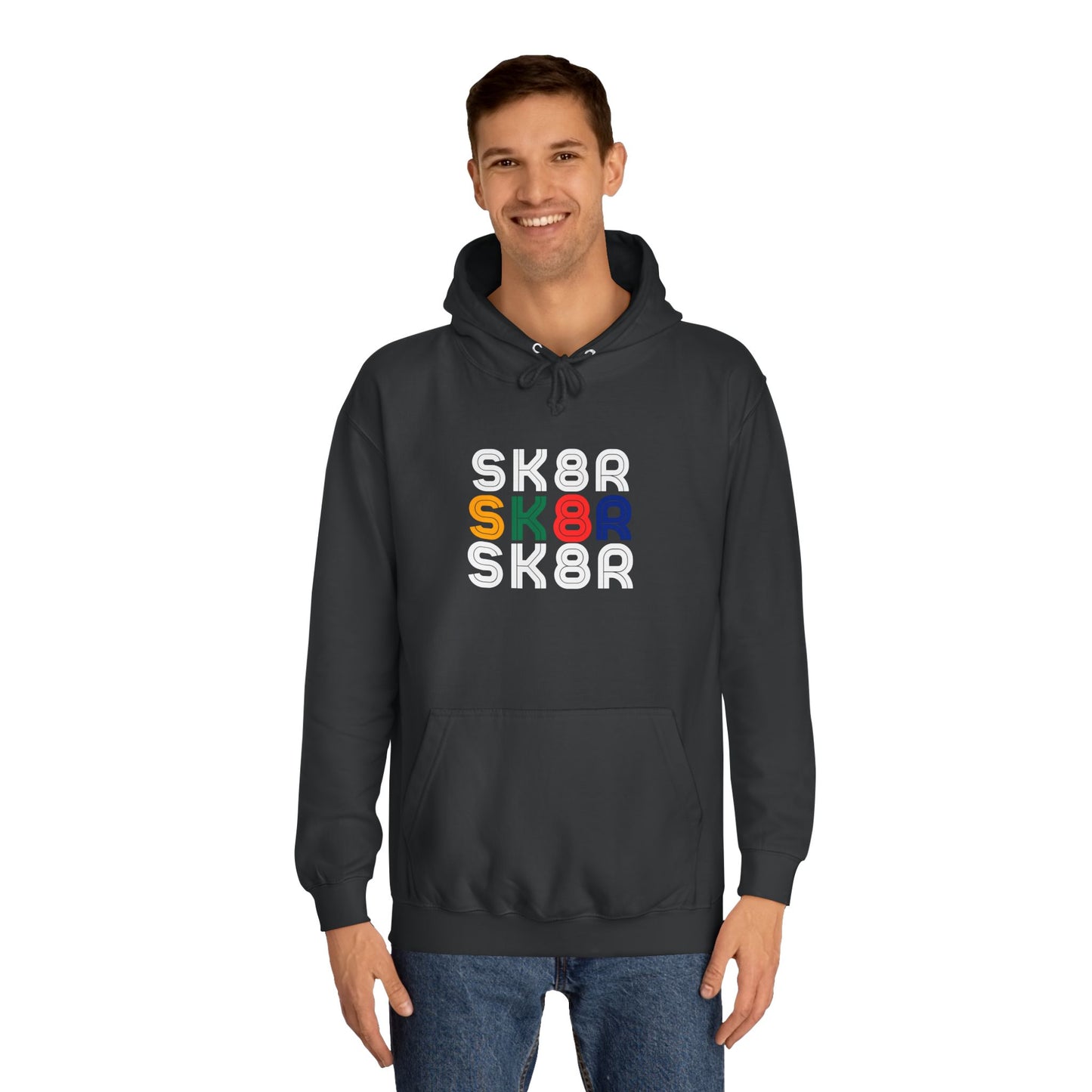 Hoodie - Retro Skater Unisex Hoodie - Skate of Matter LLC