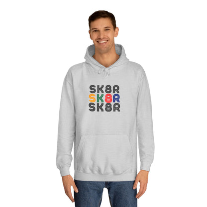 Hoodie - Retro Skater Unisex Hoodie - Skate of Matter LLC