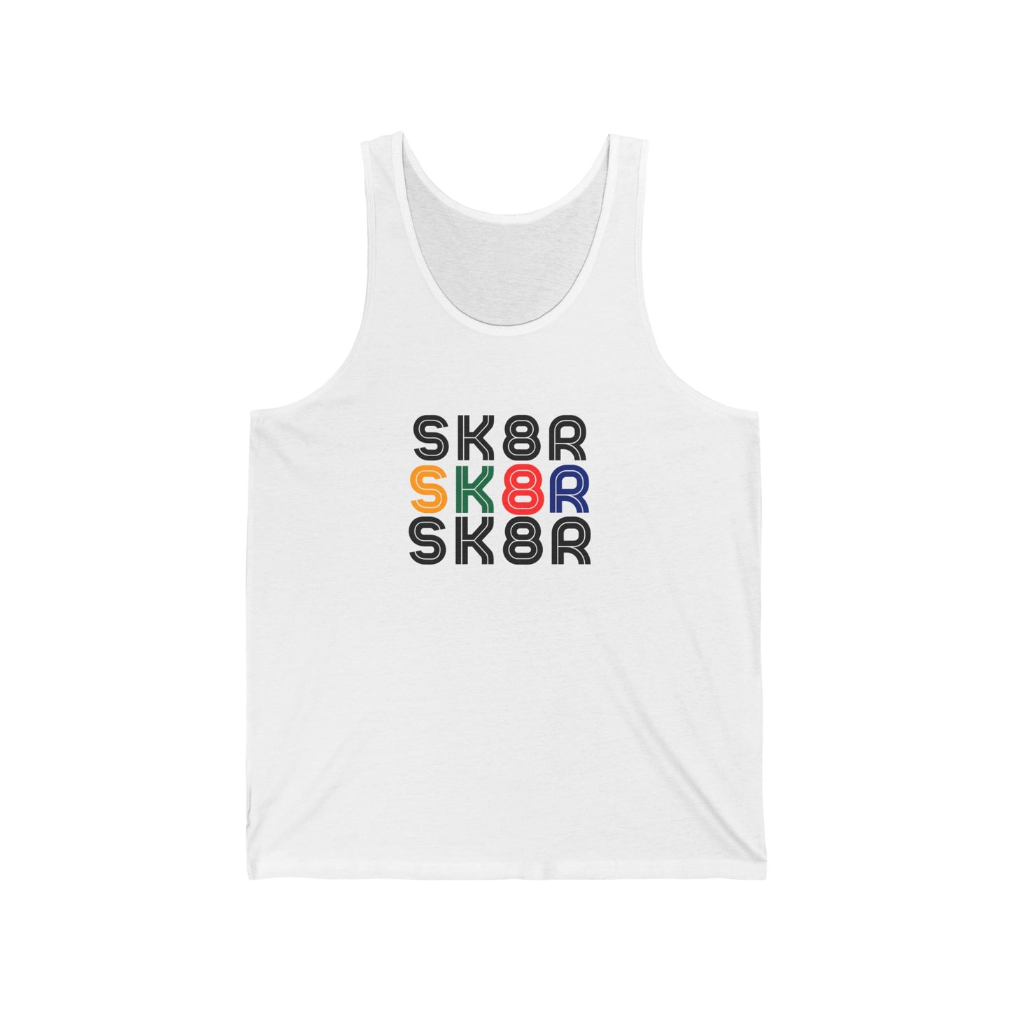 Tank Top - Retro Skater Unisex Tank - Skate of Matter LLC