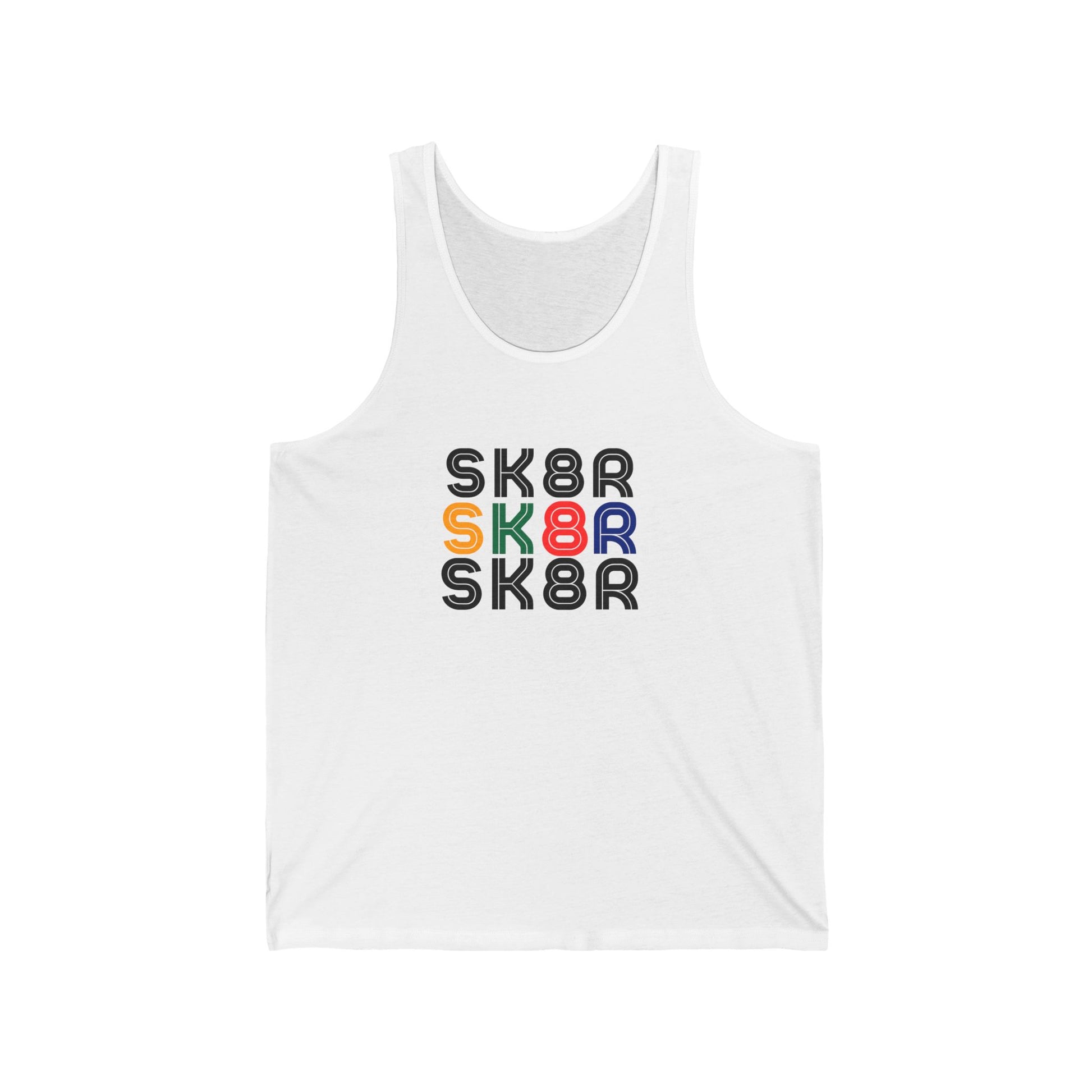 Tank Top - Retro Skater Unisex Tank - Skate of Matter LLC