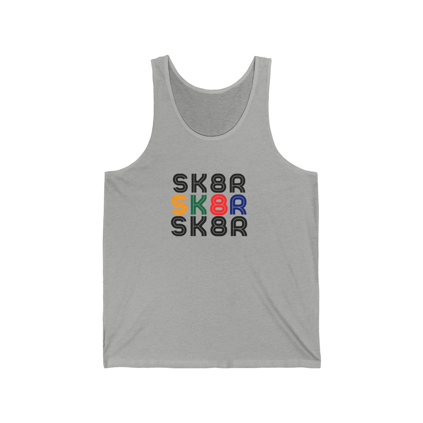 Tank Top - Retro Skater Unisex Tank - Skate of Matter LLC