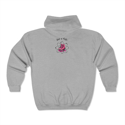 Hoodie - Retro Skater Unisex Zip Hooded Sweatshirt - Skate of Matter LLC