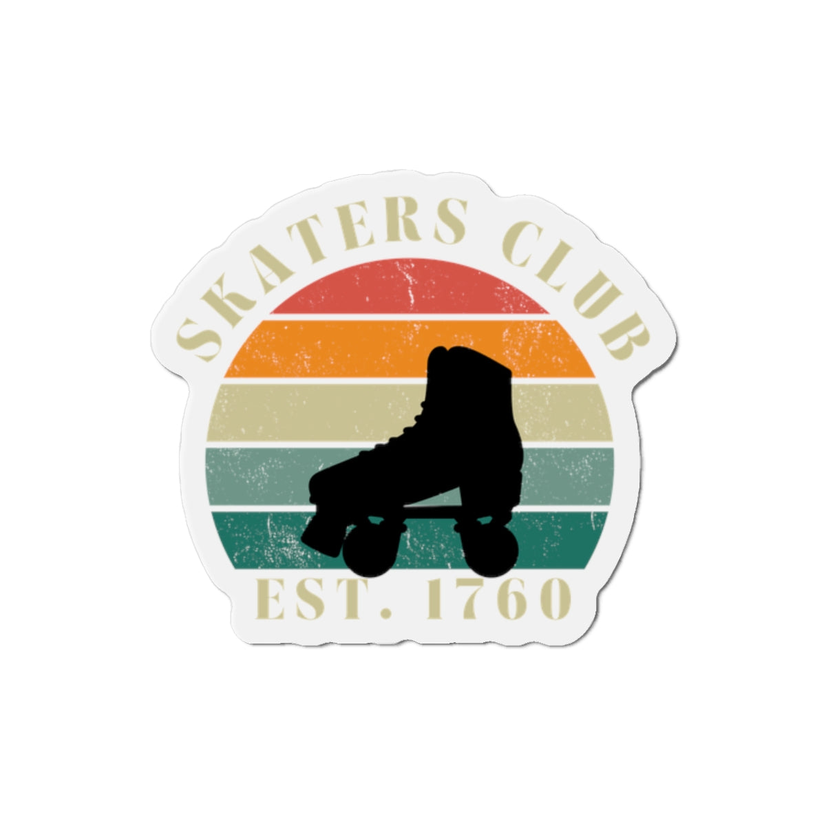 Home Decor - Retro Skaters Club Magnet - Skate of Matter LLC