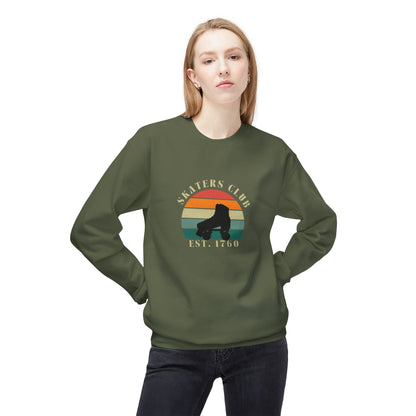 Sweatshirt - Retro Skaters Club Unisex Fleece Crewneck Sweatshirt - Skate of Matter LLC