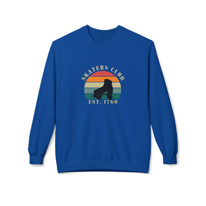 Sweatshirt - Retro Skaters Club Unisex Fleece Crewneck Sweatshirt - Skate of Matter LLC