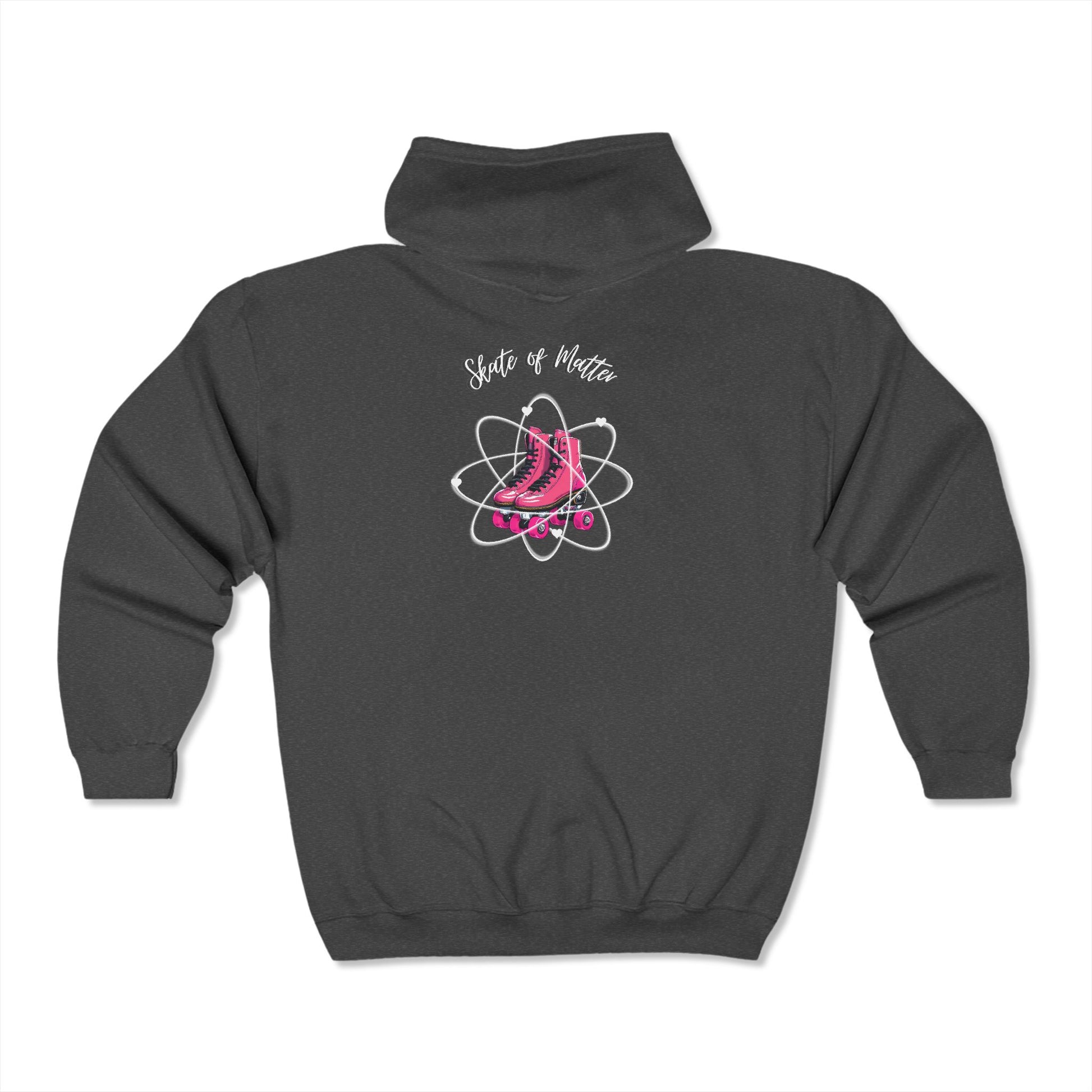 Hoodie - Retro Skaters Club Unisex Zip Hooded Sweatshirt - Skate of Matter LLC