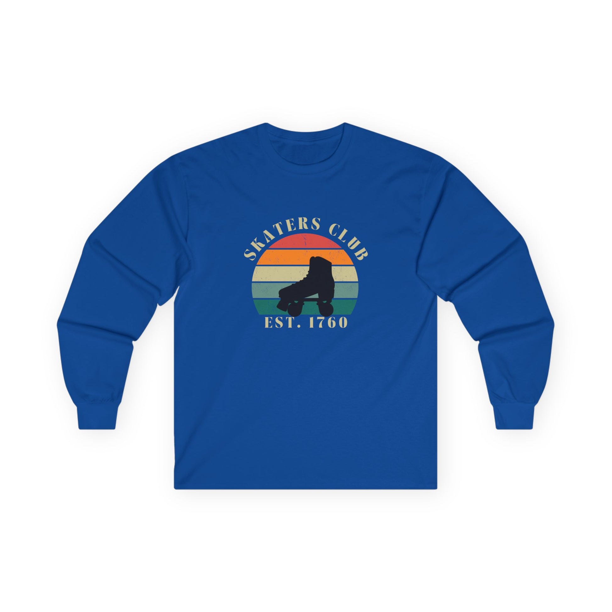 Long-sleeve - Retro Skaters Club University Unisex Long Sleeve Tee - Skate of Matter LLC