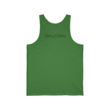 Tank Top - Round Black Skaters Club Unisex Tank - Skate of Matter LLC