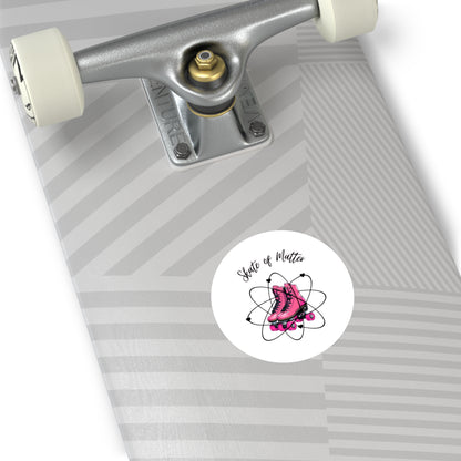 Paper products - Round Skate of Matter Sticker - Skate of Matter LLC