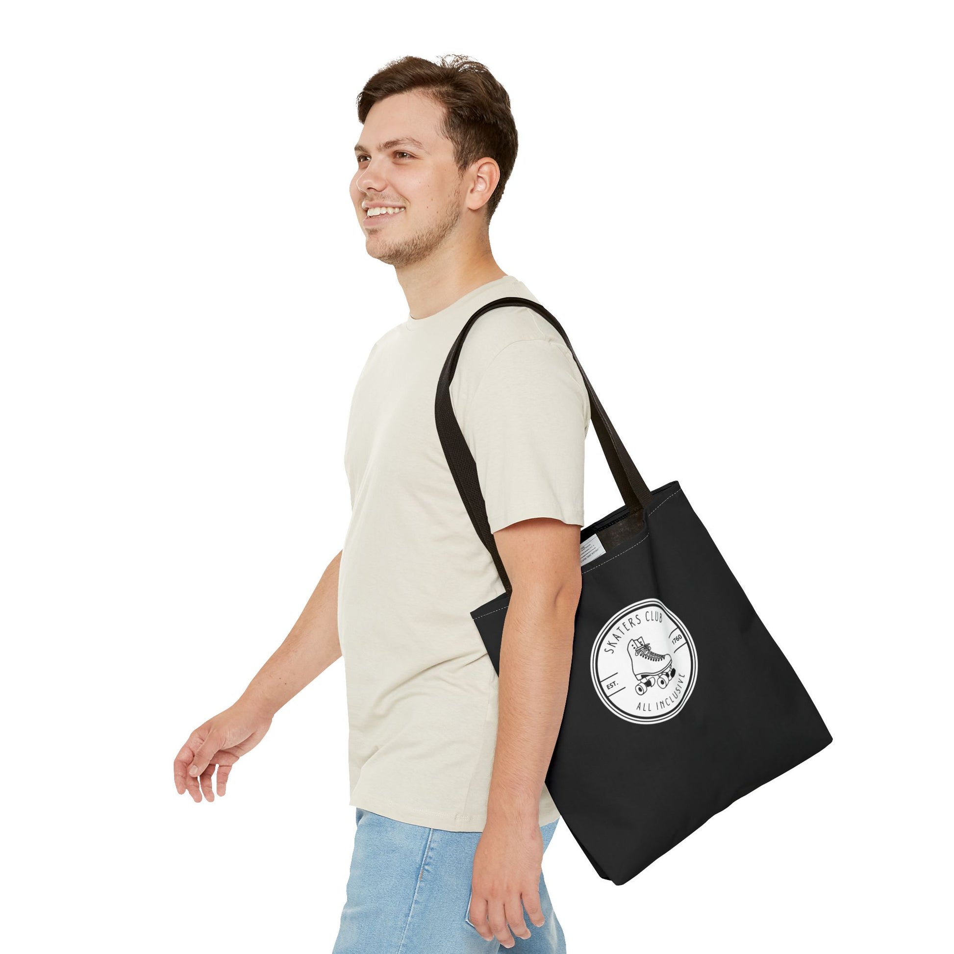 Bags - Round Skaters Club Tote Bag - Skate of Matter LLC