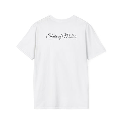 T-Shirt - Round White Skaters Club Unisex T-Shirt - Skate of Matter LLC