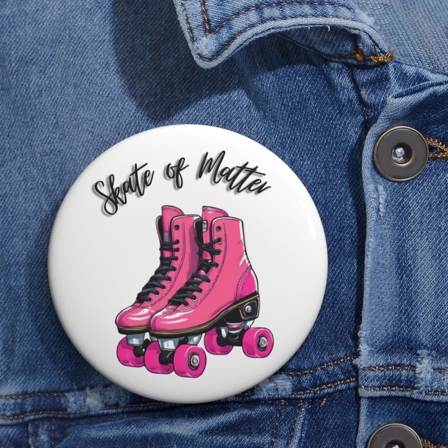 Accessories - Skate of Matter Pin Button - Skate of Matter LLC