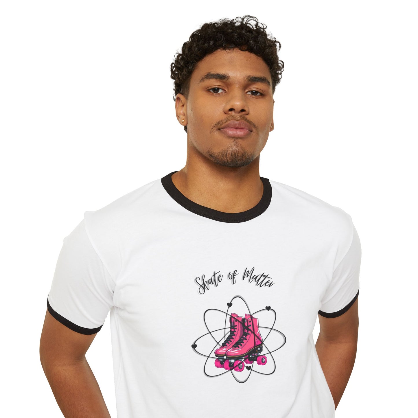 T-Shirt - Skate of Matter Unisex Cotton Ringer T-Shirt - Skate of Matter LLC