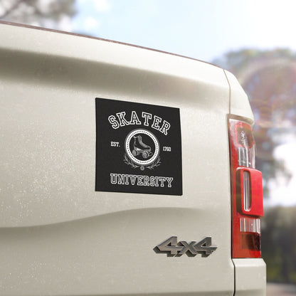 Home Decor - Skater University Car Magnet - Skate of Matter LLC